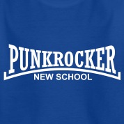 punkrocker new school T-Shirts fr mnnliche
                  Kinder und Jugendliche bzw. Jungen